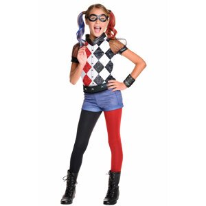 Rubies Gyerek jelmez - Harley Quinn DC Comics DELUXE Méret - gyermek: M