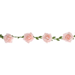 Santex Girland rózsákkal Szín: Rózsaszín