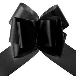 Santex Esküvői dekorációs masni Szín: Fekete