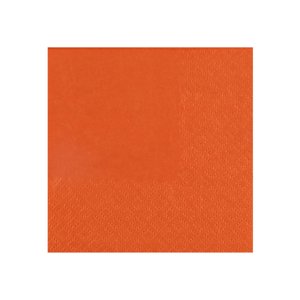 Santex Szalvéták - egyszínű 21 x 20 cm Szín: Narancssárga