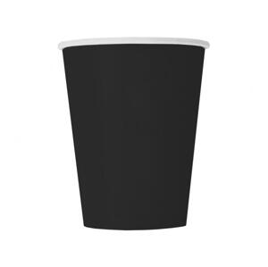 Unique Party Papír poharak - fekete 270 ml 8 drb