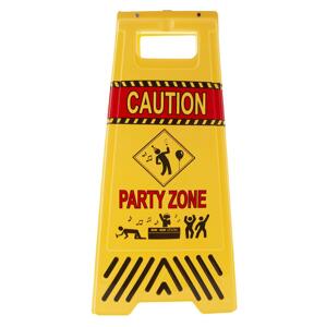 Espa Parti cédula - Caution Party Zone