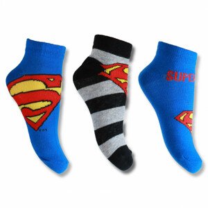 Setino 3 pár gyerekzokni készlet - Superman Méret - zokni: 27-30