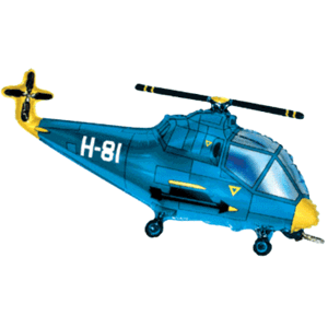 Flexmetal Fólia léggömb Helikopter