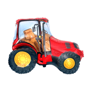 Flexmetal Fólia léggömb- Piros traktor 60 cm
