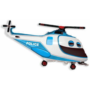 Flexmetal Fólia lufi - Rendőrségi helikopter