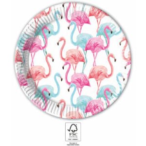 Procos Tanyérok - Flamingo 23 cm 8 drb