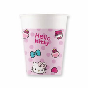 Procos Papír poharak - Hello Kitty 200 ml 8 drb