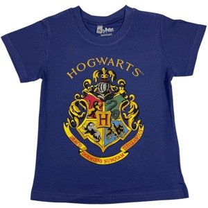 Setino Gyerek póló - Harry Potter Hogwarts kék Méret - gyermek: 110