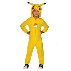 Amscan Gyerek kosztüm - Pikachu kezeslábas Méret - gyermek: M