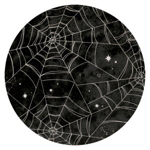 Amscan Tányérok - Halloween Pókháló 23 cm