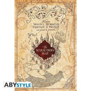 ABY style Poszter Harry Potter - Tekergők térképe 91,5 x 61 cm