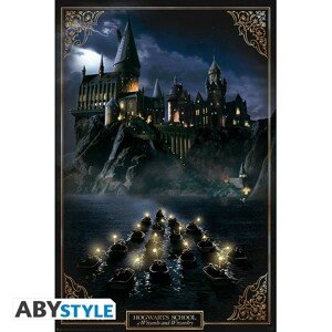 ABY style Poszter Harry Potter - Rokfort 91,5 x 61 cm