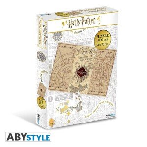 ABY style Puzzle Harry Potter - Tekergők térképe