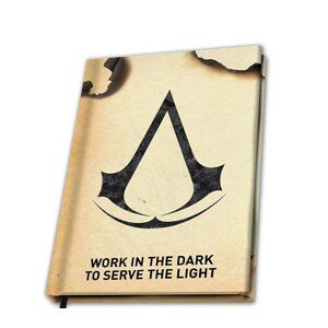 ABY style Napló A5 ASSASSIN'S CREED - Work in the dark to serve the light