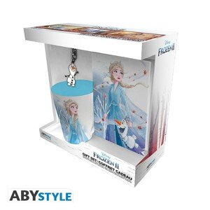 ABY style Elza bögre, kulcstartó és jegyzetfüzet készlet - Jégvarázs/ Frozen
