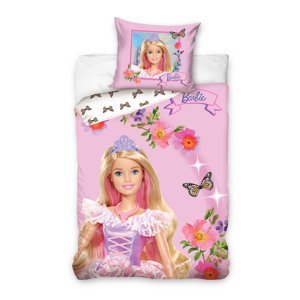 Carbotex Gyerek ágynemű - Barbie lepkékkel
