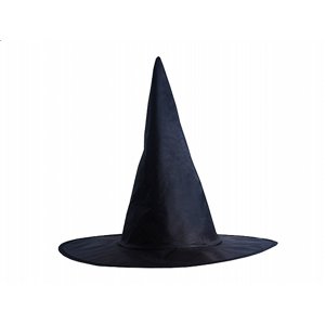 PartyDeco Klasszikus varázsló kalap - fekete