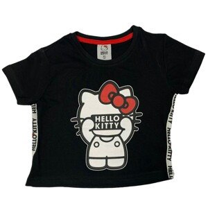 EPlus Lányos trikó- Hello Kitty fekete Méret - gyermek: 110