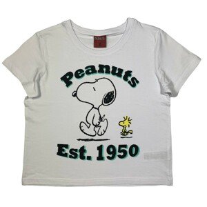 EPlus Lányos trikó - Snoopy fehér Méret - gyermek: 146