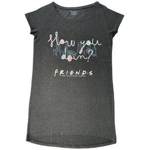 EPlus Női pizsama póló- Friends fekete Méret - gyermek: L