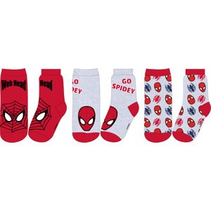 EPlus 3 pár gyerek zokni készlet - Pókember Méret - zokni: 23-26