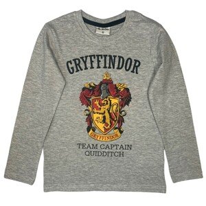 EPlus Fiú hosszú ujjú póló - Harry Potter Griffendél szürke Méret - gyermek: 152