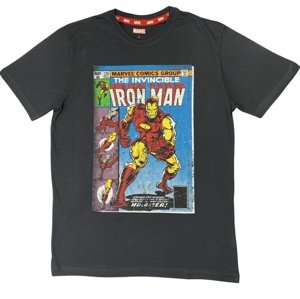 EPlus Férfi póló Marvel - Iron Man szürke Méret - felnőtt: XXL