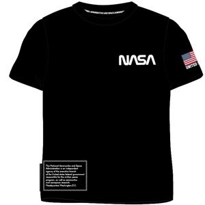 EPlus Férfi póló - NASA fekete Méret - felnőtt: L