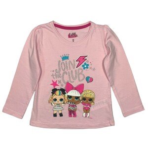 EPlus Hosszú újjú lányos trikó - LOL Surprise rózsaszín Méret - gyermek: 104