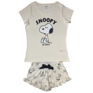EPlus Női pizsama - Snoopy krémszínű Méret - gyermek: S