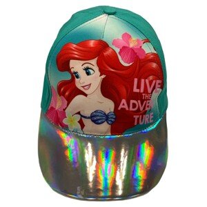 EPlus Lányos siltes sapka - Ariel Disney kék Méret siltes sapkák: 52