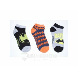 Setino 3 pár gyerekzokni készlet - Batman fekete, 3 db Méret - zokni: 23-26