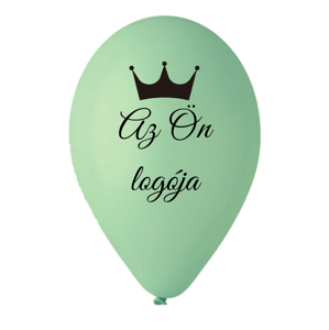 Personal Lufi logóval - Menta zöld 26 cm