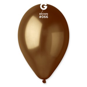Gemar Csokoládé színű metál lufi 28 cm