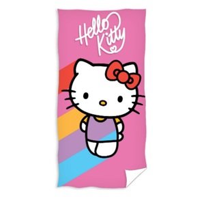 Carbotex Törölköző - Hello Kitty rózsaszín
