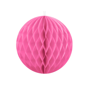 PartyDeco Papír gömb - rózsaszín 10 cm