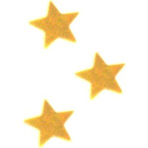 PartyDeco Konfetti - arany csillagok 30 g