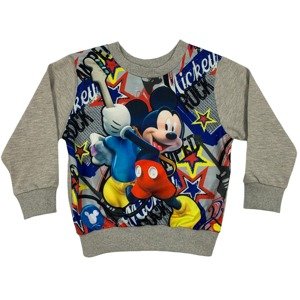 Setino Fiús pulóver - Mickey Mouse szürke Méret - gyermek: 110