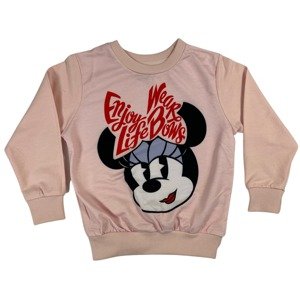 Setino Lányos pulóver - Minnie Mouse világos rózsaszín Méret - gyermek: 110