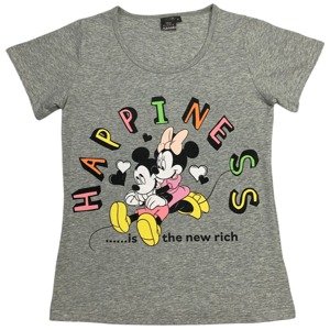Setino Női póló - Minnie Mouse Hapiness szürke Méret - gyermek: L