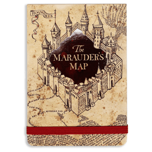 Half Moon Bay Zsebfüzet Harry Potter - A tekergők térképe