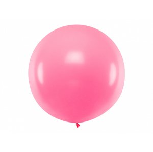 PartyDeco Gömb latex Jumbo lufi 1m - rózsaszín