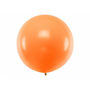 PartyDeco Gömb latex Jumbo lufi 1m - narancssárga
