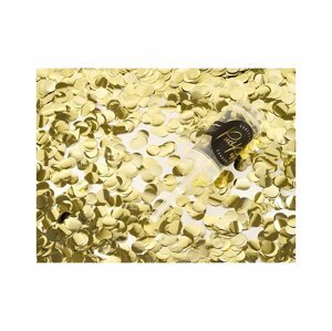 PartyDeco Mini konfetti ágyu - arany színű