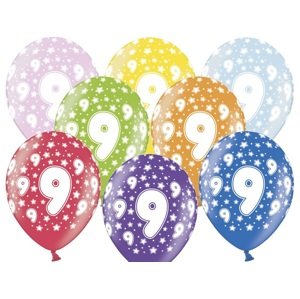 PartyDeco Születésnapi számos lufi 9