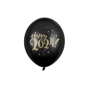 PartyDeco Latex lufi - Happy 2024!
