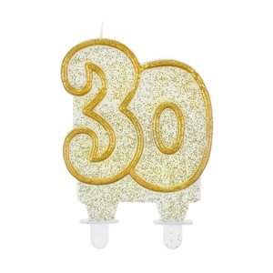 Godan Születésnapi gyertya 30 - arany