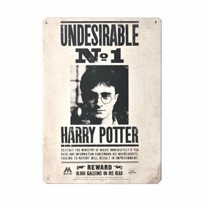 Half Moon Bay Fém tábla Harry Potter - UNDESIREABLE NO 1 15 x 21 cm