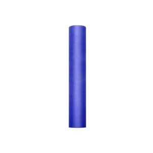 PartyDeco Sima tüll - kék 0,3 x 9 m
